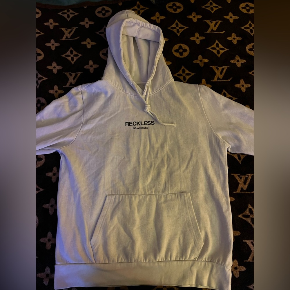 Reckless Los Angeles Hoodie White